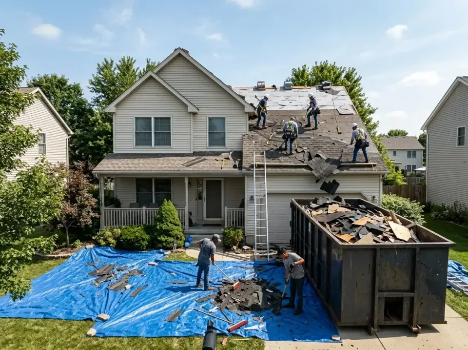 roof-replacement-debris-remova-004 — frequently asked questions, Cheapest Dumpster Rentals in Coldwater, OH